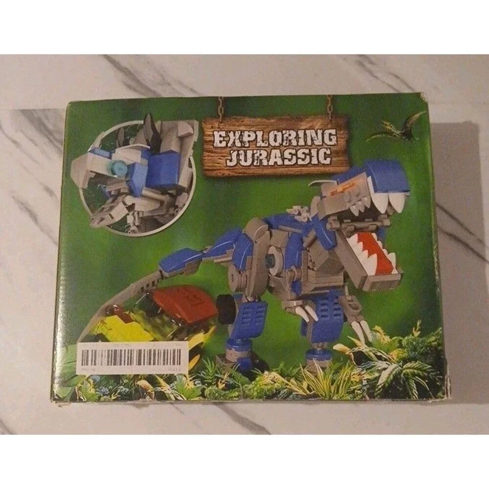 Mecha Dinosaurs and Iconic Cars Model 440 Pieces Building Toys Set New Sealed